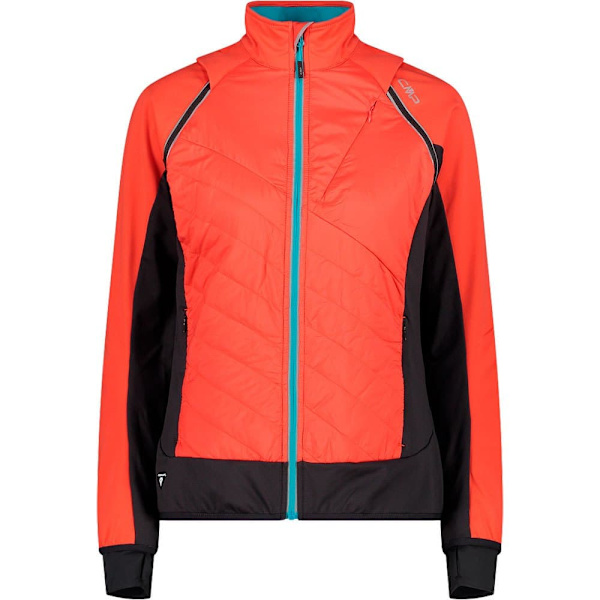 Cmp Jacka Detachable Sleeves 30a2276 Orange L Kvinna