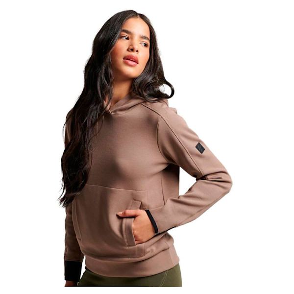 Superdry Luvtröja Code Tech Relaxed Brun S Kvinna