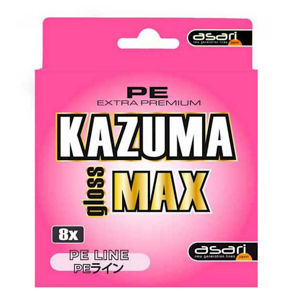 Asari Flettet Kazuma Gloss Max 300 M Rosa 0.180 mm