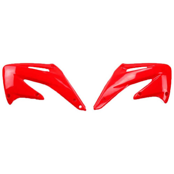 Ufo Radiatordæksler Honda Crf 450r 02-04 Rød