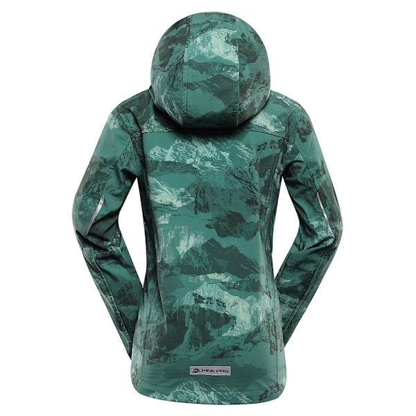 Alpine Pro Hooro Softshelljacka Grönt 140-146 cm Pojke