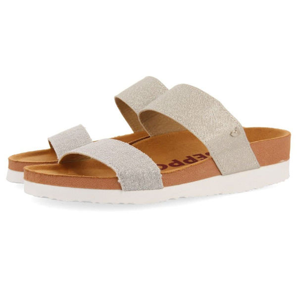 Gioseppo Whittier Tofflor Brun,Silver EU 36 Kvinna