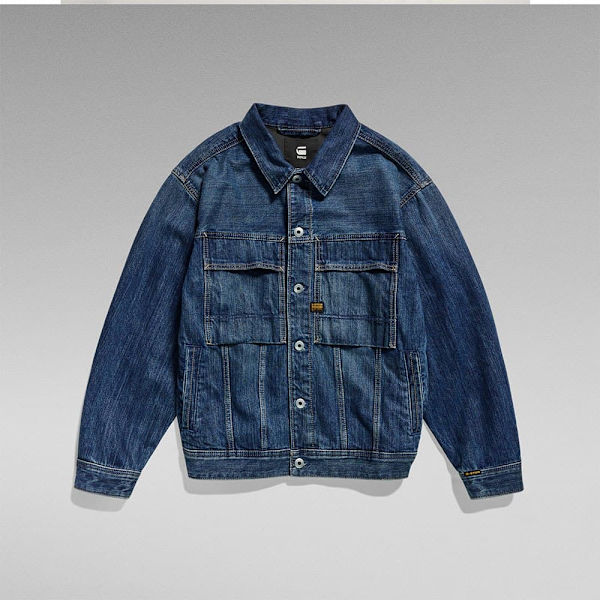 G-star D24332-d577 Denimjakke Blå L Mand