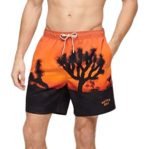 Superdry Photographic 17´´ Badbyxor Orange XL Man