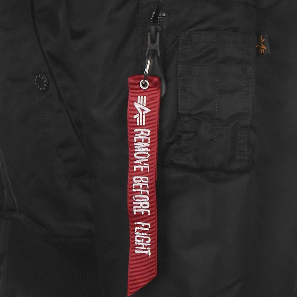 Alpha Industries Ma-1 Os Reversible Fur Jacka Svart S Kvinna