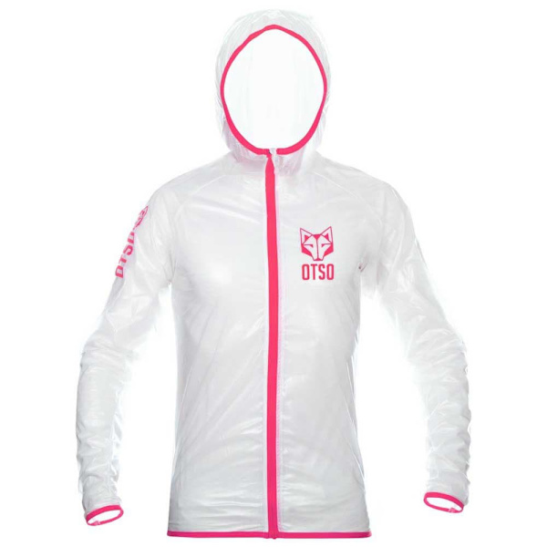 Otso Jakke Waterproof Ultra Light Hvid M Mand