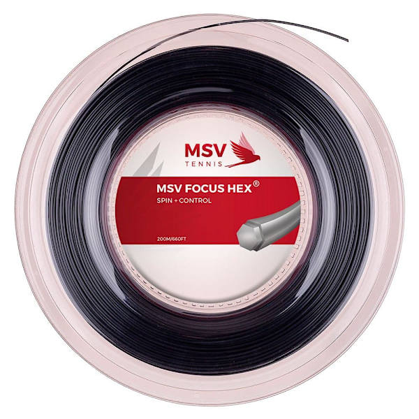 Msv Tenniskelan Kieli Focus Hex 200 M  1.23 mm