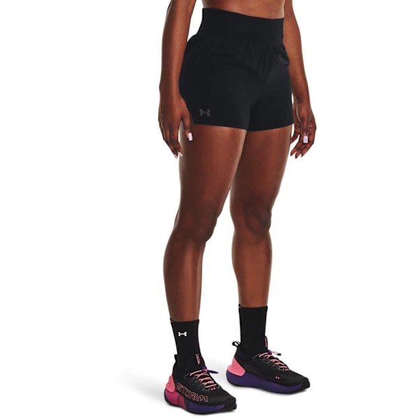 Under Armour Shorts Run Stamina 3 Inch Sort L Kvinde