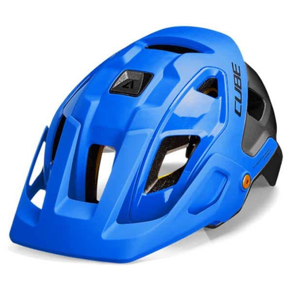 Cube Mtb Kypärä Strover X Actionteam Mips Sininen S