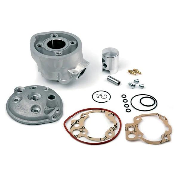 Airsal Cylindersats Minarelli Am3/am4/am5/am6 Big Bore 48 Mm Silver