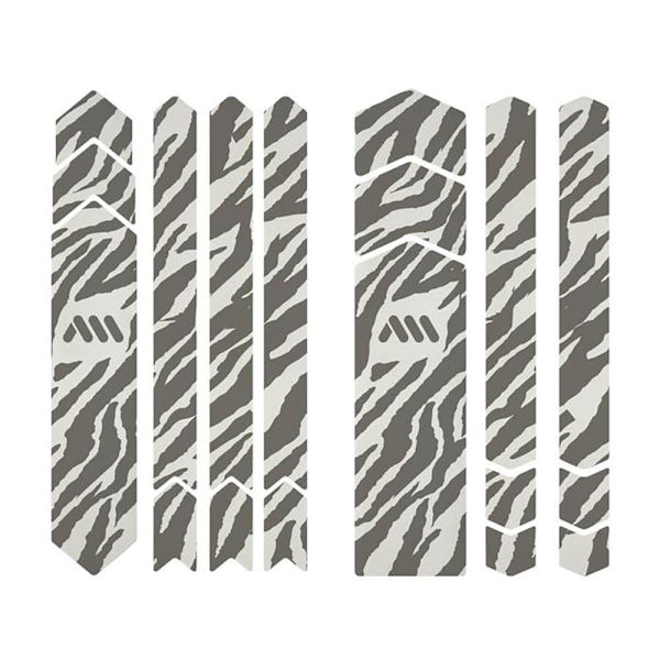 All Mountain Style Frame Guard Full Stickers Honeycomb Grå
