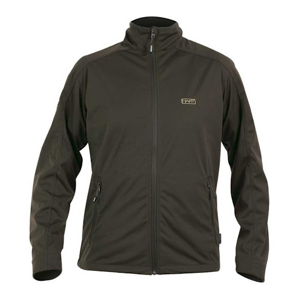 Hart Hunting Sweatshirt Med Fuld Lynlås Gorosta Soft Shell Grøn M