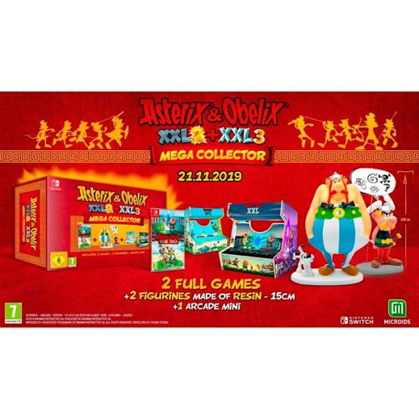 Nintendo Games Switch Astérix Xxl2+xxl3 Mega-collector Edition