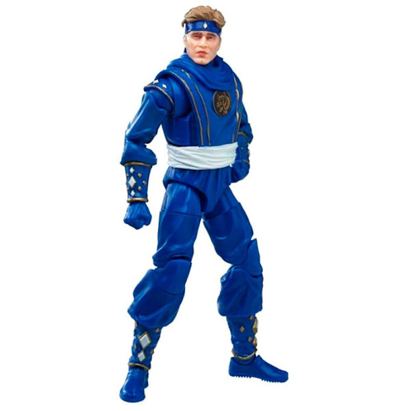 Power Rangers Ninja Blue Ranger-samlingen 15 Cm Flerfärgad