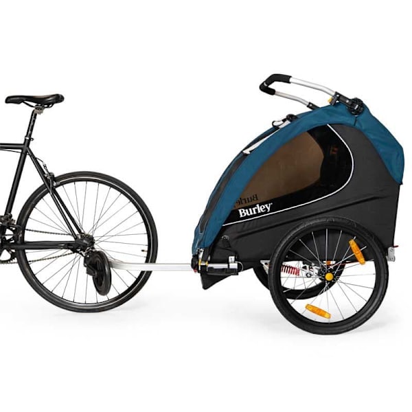 Burley Tvåsitsig Trailer Encore X Silver Max 45 kg Pojke