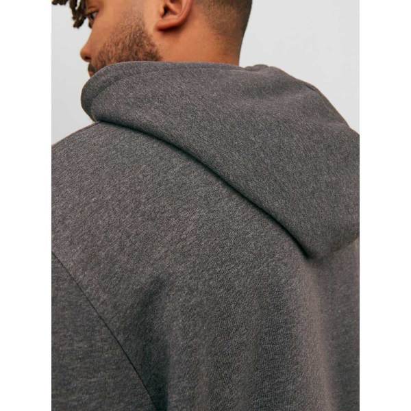 Jack & Jones Hættetrøje Logo 2 Col Plus Grå 6XL Mand