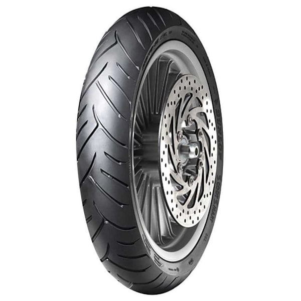 Dunlop Scootsmart 52s Tl Scooterens For-/baghjul Sort 110 / 70 / R16