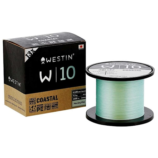 Westin Punottu W10 Coastal 150 M Hopeinen 0.205 mm