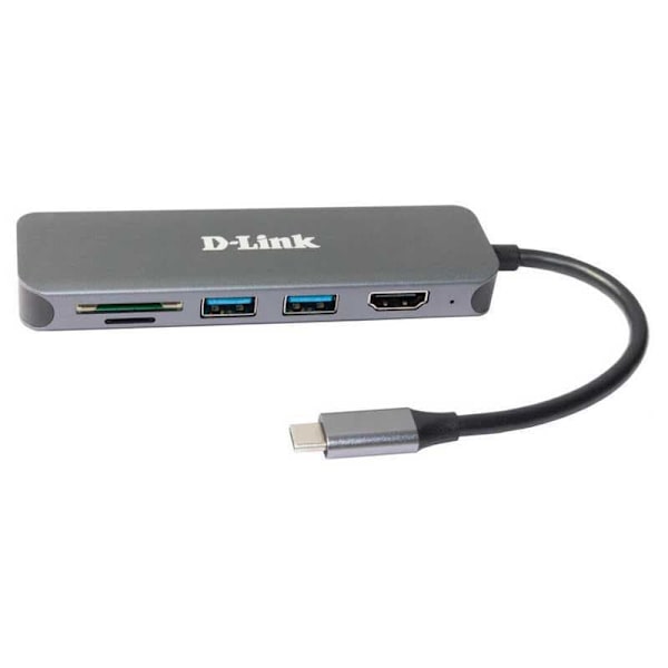 D-link I Dub-2327 6 1 Usb C Nav Silver
