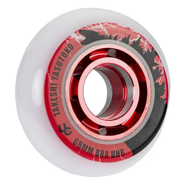 Undercover Wheels Skøjter Hjul Takeshi Yasutoko Movie 4 Enheder Rød 68 mm / 88A