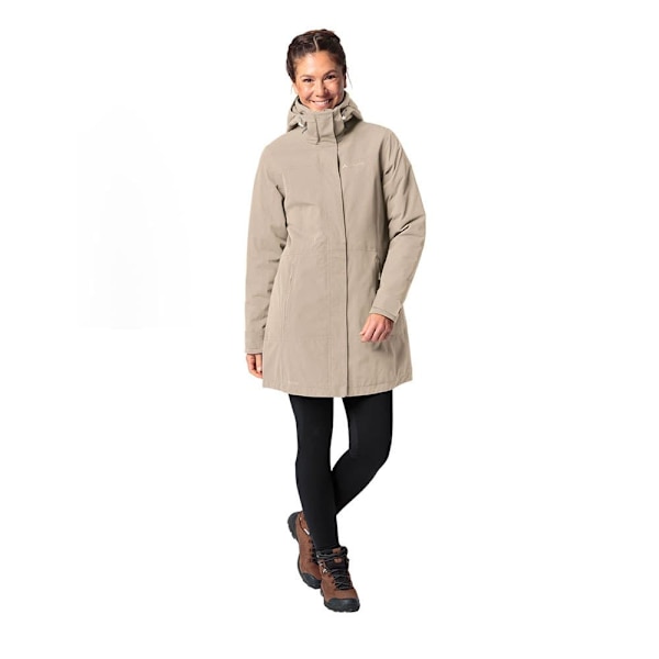 Vaude Parkas Skomer Wool Ii Beige 36 Kvinna