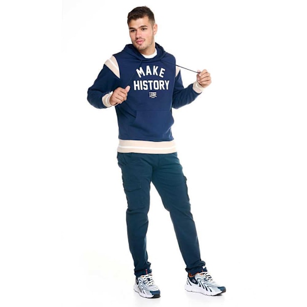 Leone Apparel Hættetrøje Retro Blå S Mand