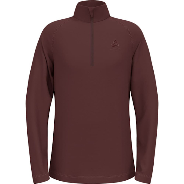 Odlo Rigi Fleece Med Halv Dragkedja Brun 12 Years