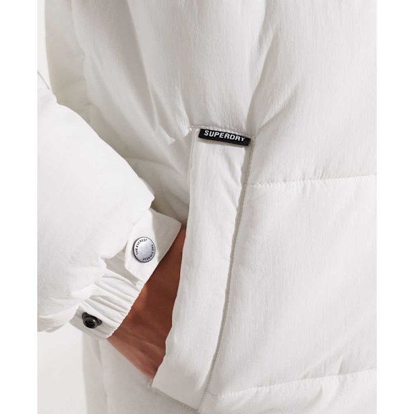 Superdry Jakke Expedition Cocoon Hvid XS Kvinde