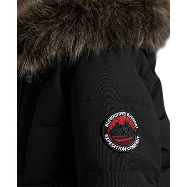 Superdry Bomberjakke Everest Sort XL Kvinde