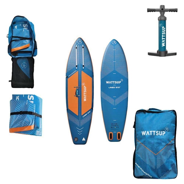 Wattsup Lined 10´2´´ Uppblåsbar Paddelsurfset  310 cm / 84 cm