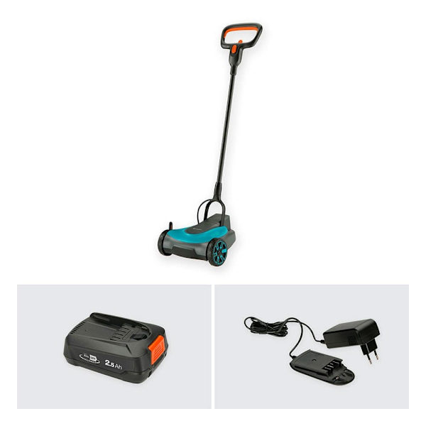 Gardena Elektrisk Gräsklippare Handymower 22/18v Batery