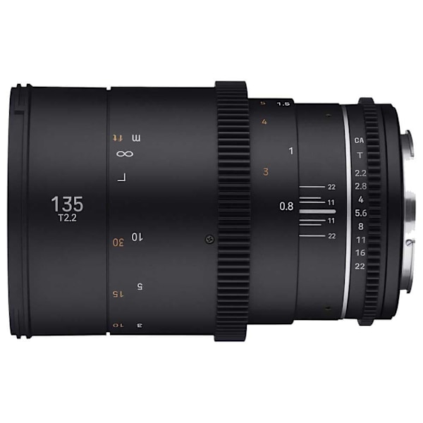 Samyang Linse 135 Mm T2.2 Ed Umc Vdslr Mk 2 Sony E Sort