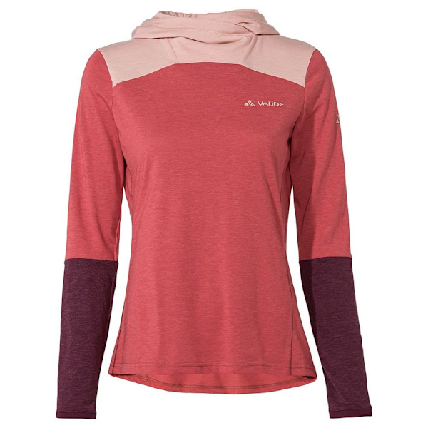 Vaude Tremalzo T-shirt Med Lång ärm Rosa 36 Kvinna