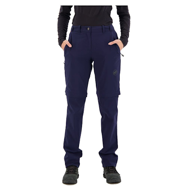 Mammut Runbold Zip Off Byxor Blå 36 / Regular Kvinna