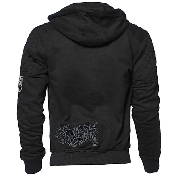 West Coast Choppers Huppari Kevlar Por Vida Musta S Mies