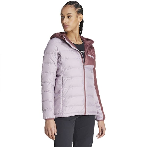 Adidas Terrex Multi Light Down Jacka Lila L Kvinna