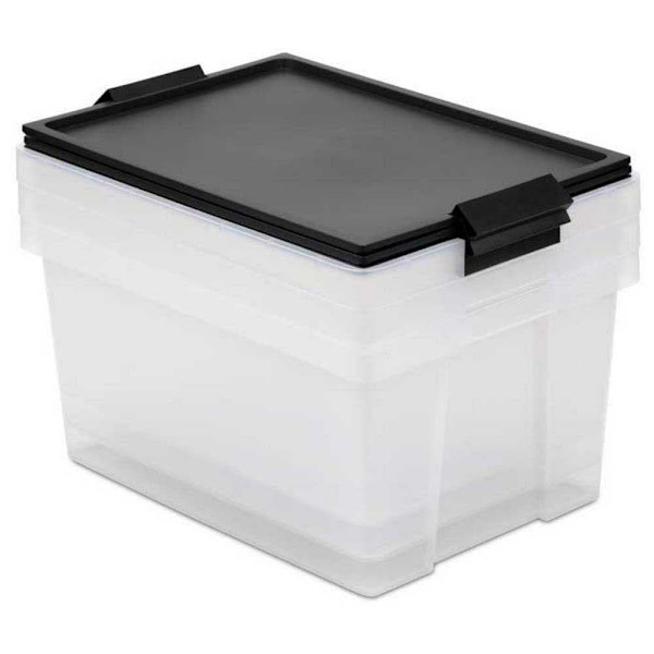 Tatay Multifunktionel Opbevaringskasse 35l 3 Enheder Transparent