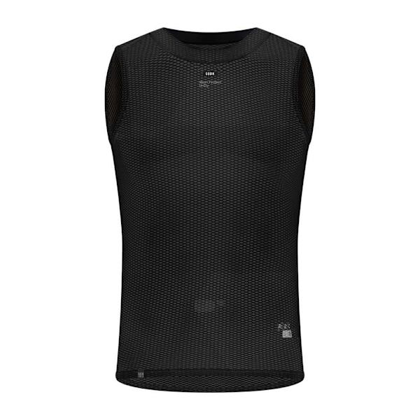 Gobik Second Skin Ærmeløs Baselayer Sort 2XS Mand