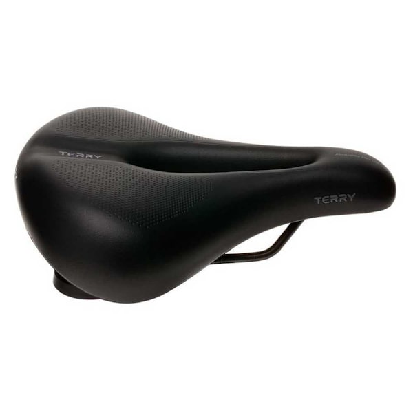 Terry Fisio Satula Anatomica Flex Gel Musta 220 mm