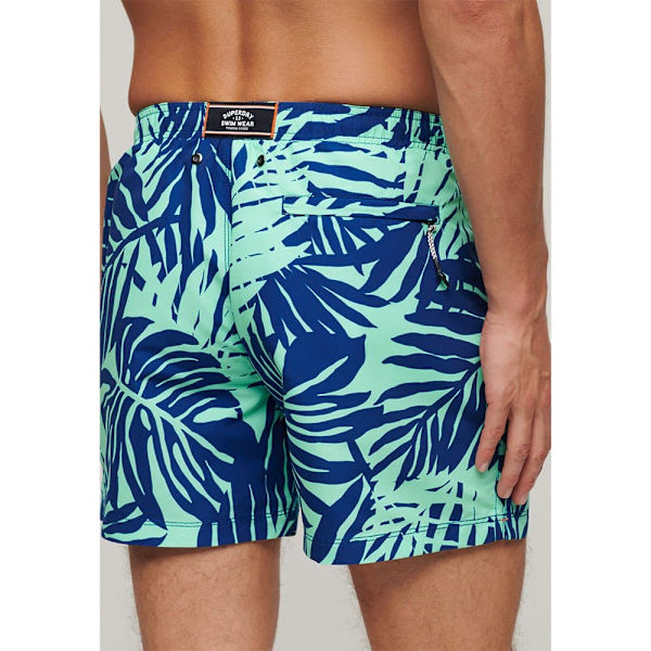 Superdry Printed 15´´ Badbyxor Blå S Man