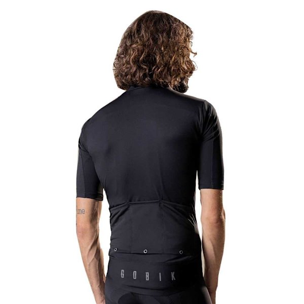 Gobik Kortærmet Jakke Envy Sort 2XL Mand