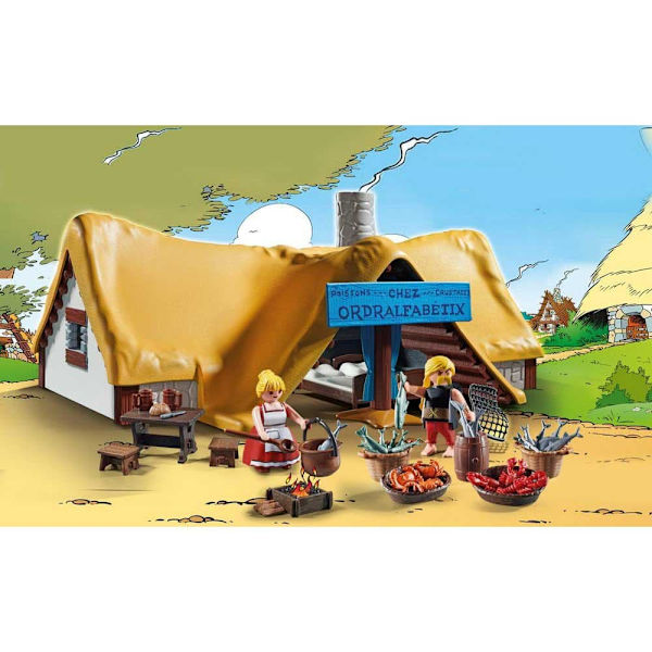 Playmobil Orderofabex-mökki Astérix: Monivärinen