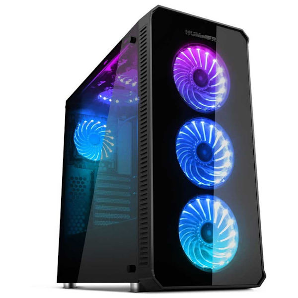 Nox Xtreme Tårnkasse Hummer Tgx Rgb Usb 3.0 Sort