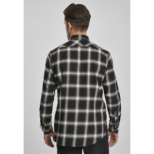 Urban Classics Flanell Skjorte 6 Sort M Mand