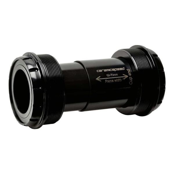 Ceramicspeed Belagte Bundbeslagskopper T47/73 Sram Dub Mtb Sort 73 mm