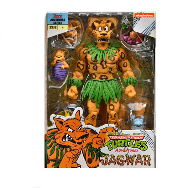 Neca Figur Teenage Mutant Ninja Turtles Archie Comics Action Jagwar 18 Cm