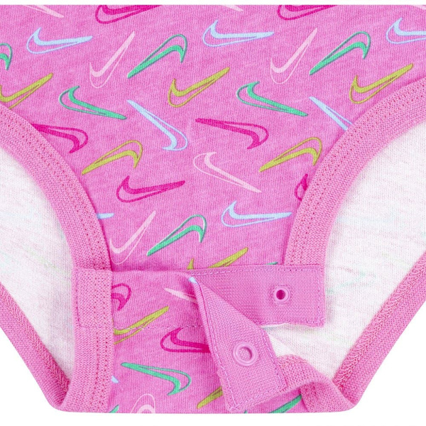 Nike Kids Vauvan Setti Set Swoosh Logo 3 Yksiköitä Monivärinen 18 Months Tyttö