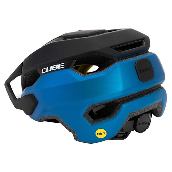 Cube Stray X Actionteam Mips Mtb-hjelm Blå,Grå S