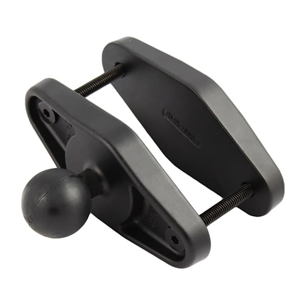 Ram Mounts 4´´ Bred Firkantet Stolpeklemmebase Sort