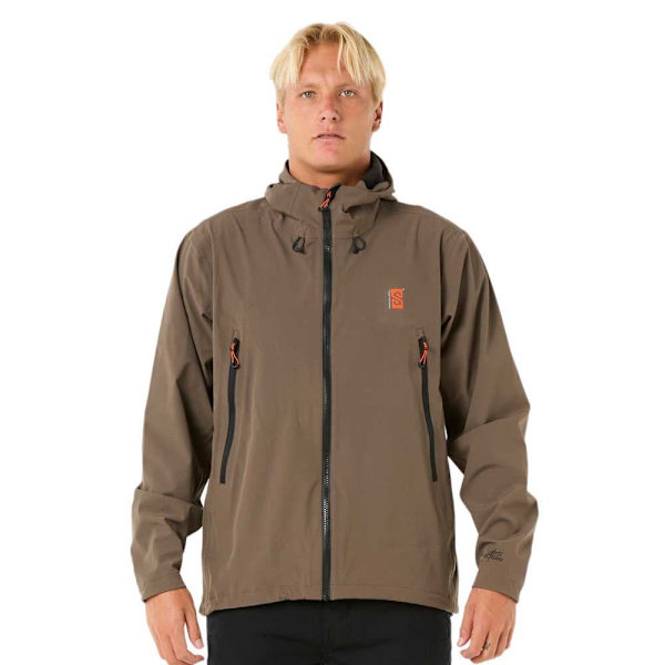 Rip Curl Anti Series Search Spray Jakke Brun S Mand